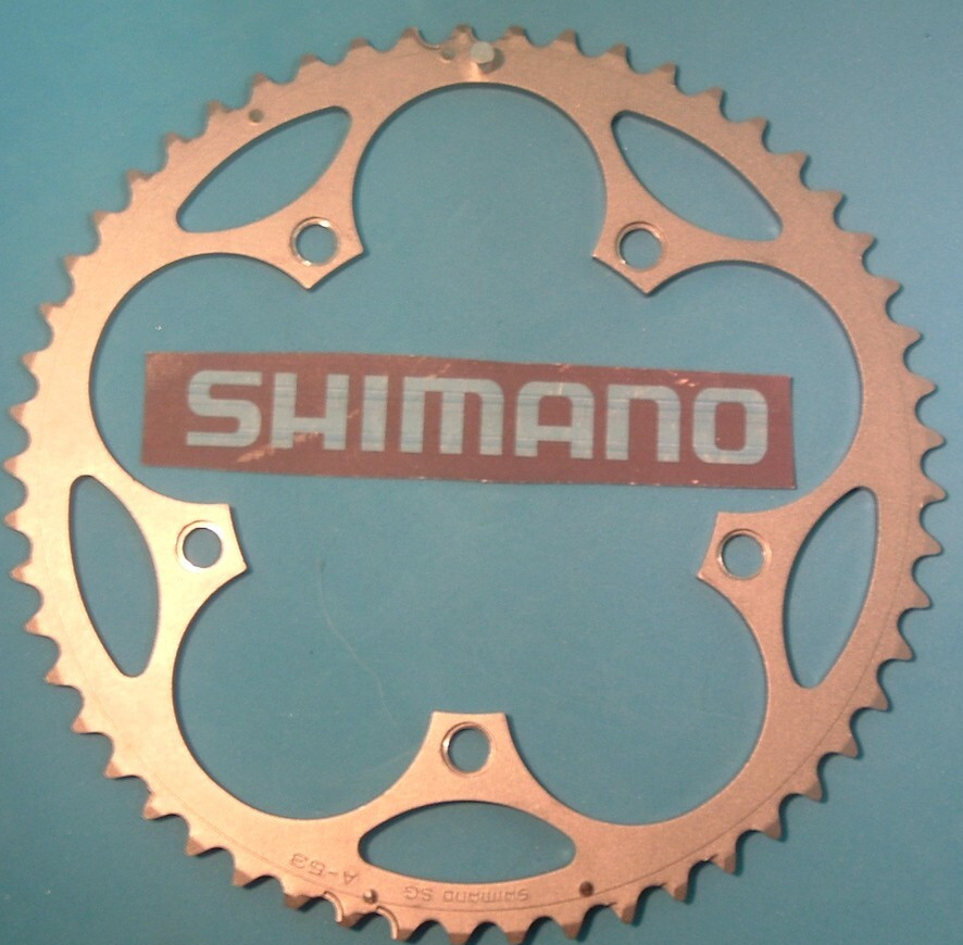 Shimano Ultegra FC-6503 Outer A-52T x 130BCD Chainring-NEW/NOS 3×8/9-Spd-SG-Mint