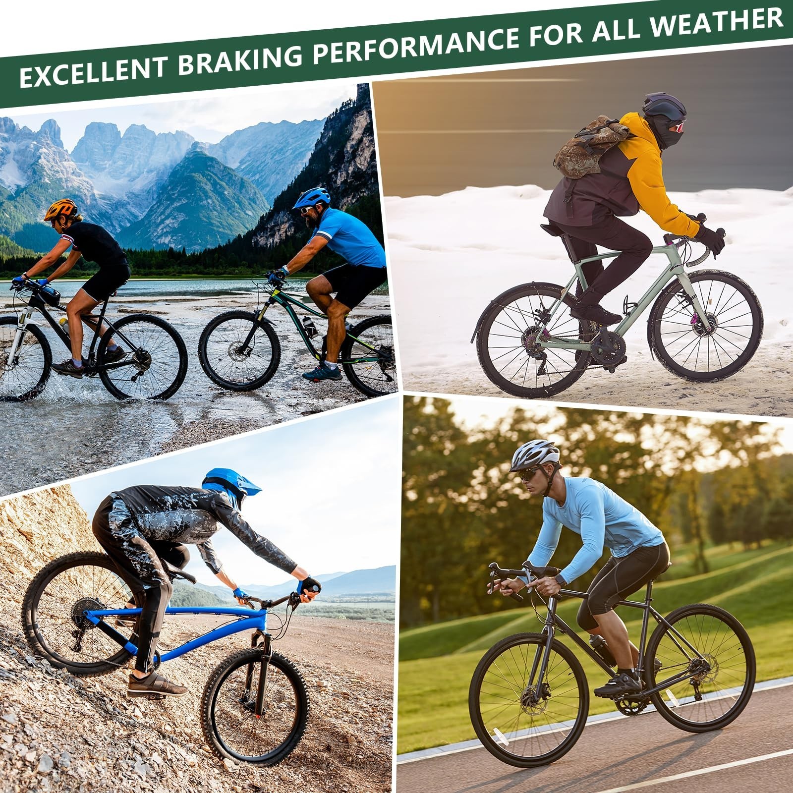 25PC Bike Disc Brake Pads for Shimano, Tektro, TRP – MTB, Ebike, Road, Scooter