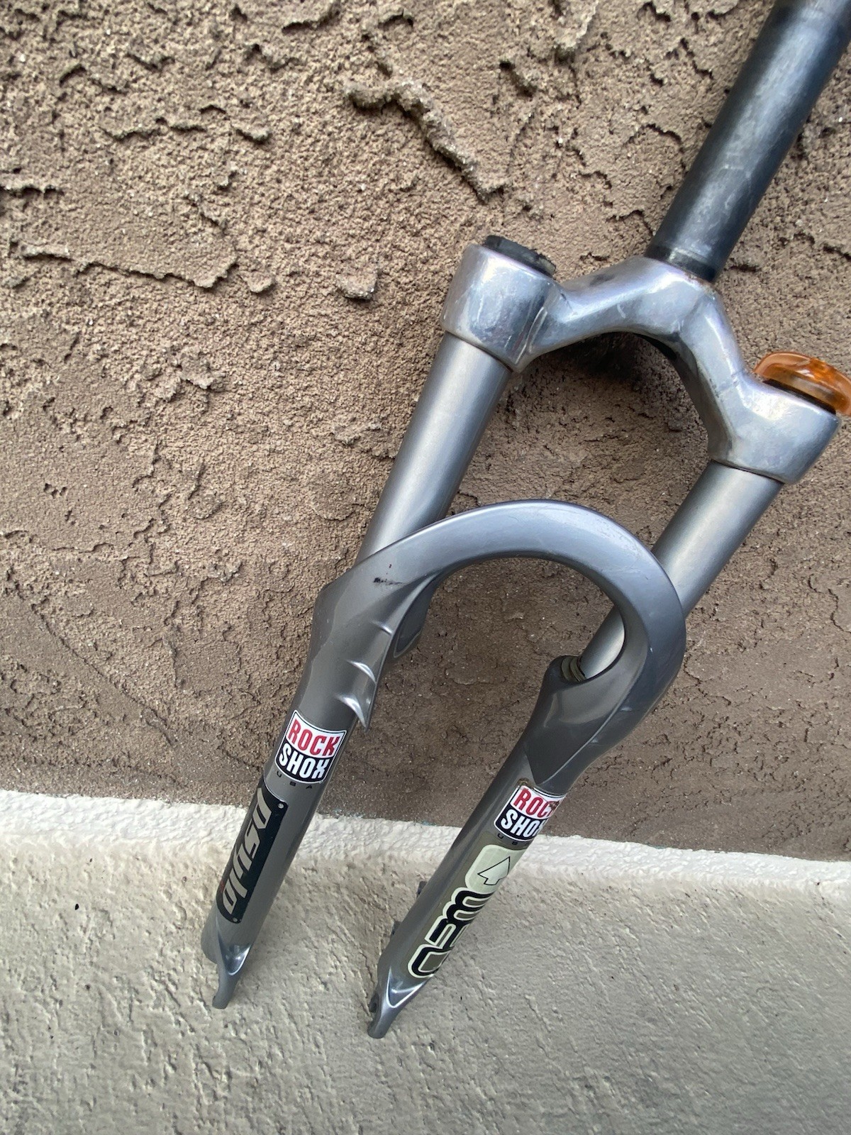 Gray Rock Shox Psylo C U-Turn Hydacoil 80-125mm 1-1/8” 26″ Suspension Fork