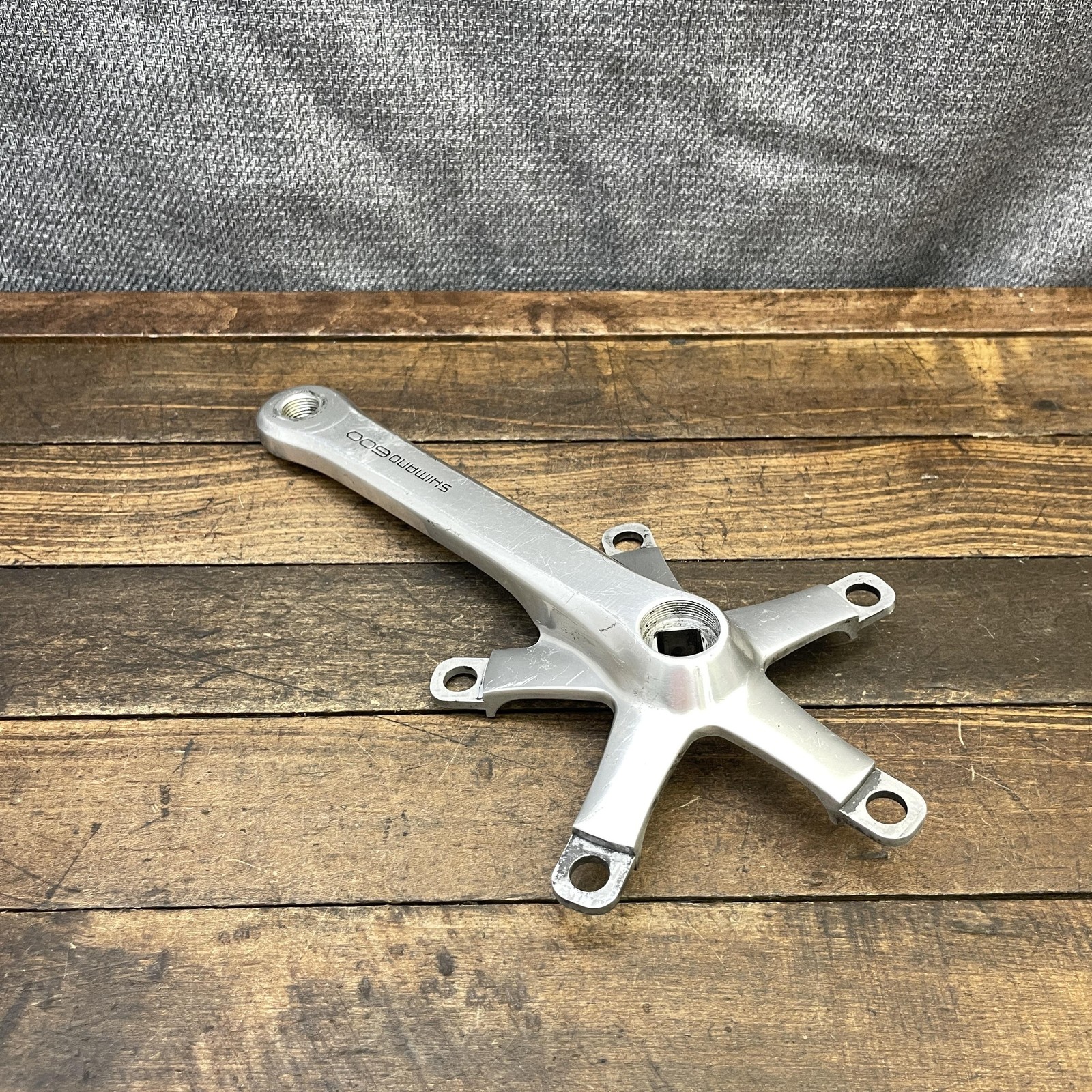 Vintage Shimano 600 FC-6207 Crank Arm RIGHT 170mm 130 BCD Road Japan Square