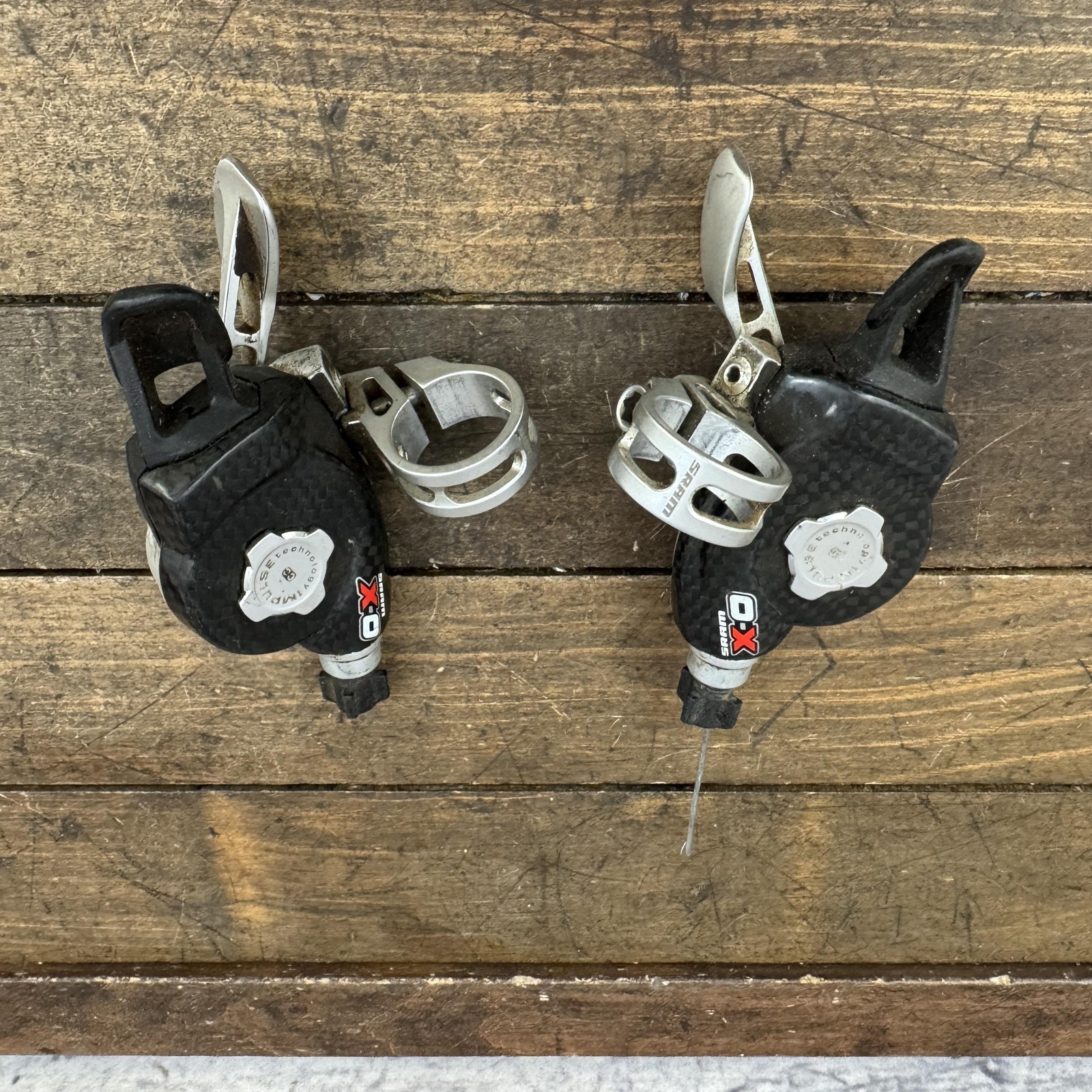 SRAM X0 Trigger Shifter Set Carbon Rear Front MTB Mountain Bike Black