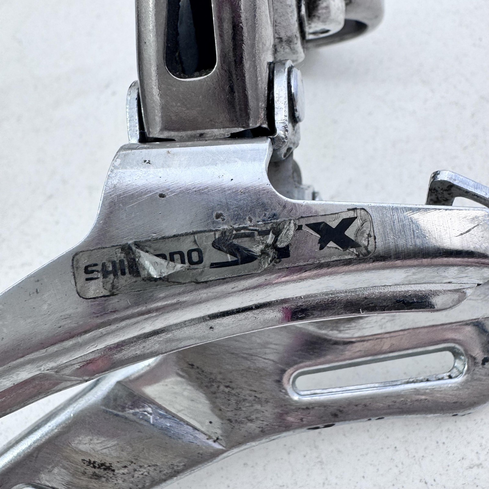 Vintage Shimano STX RD-MC30 FD-MC30 Derailleur Set 28.6mm MTB Japan A69