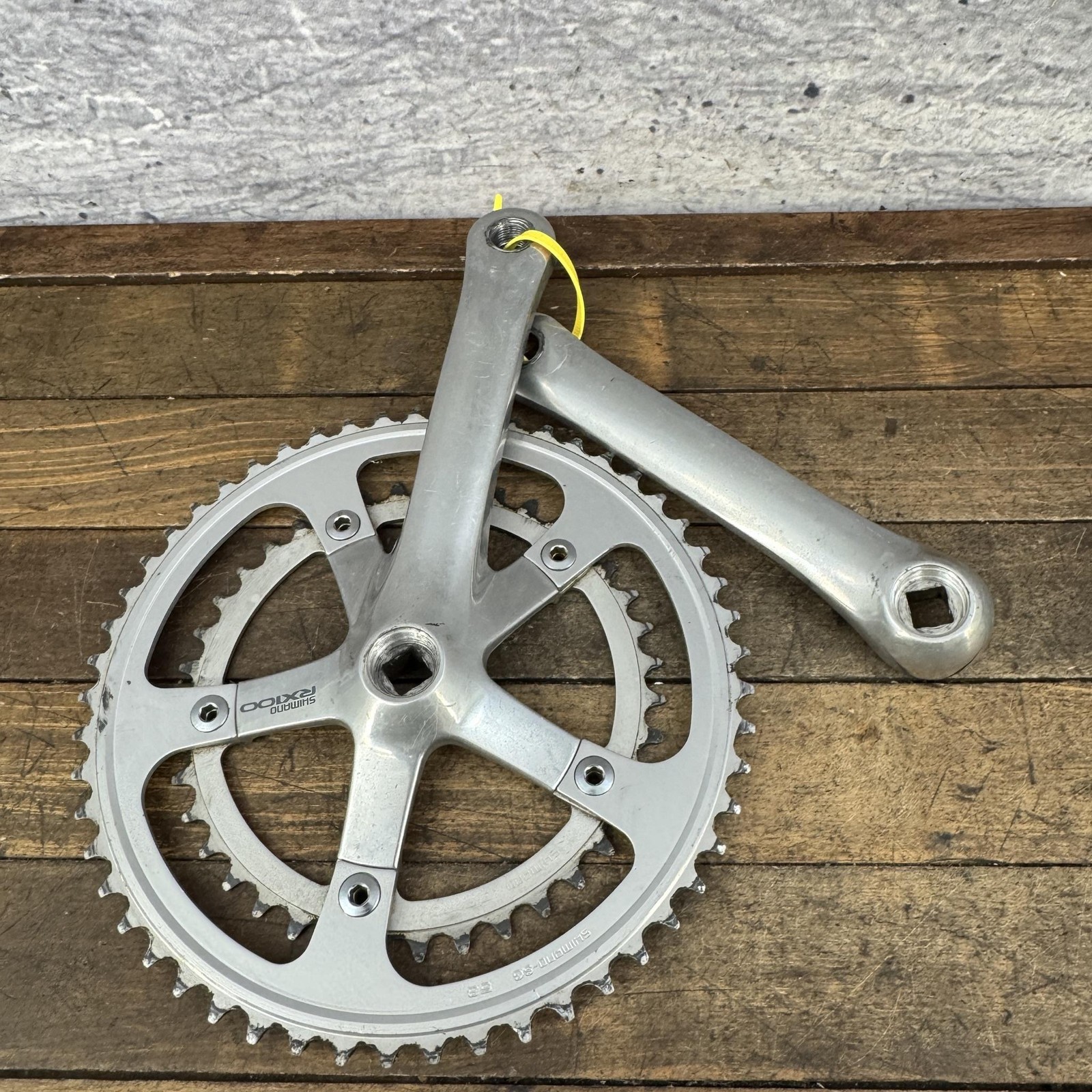 Vintage Shimano RX100 Crank Set FC-A550 170 Mm 53 39t Double 130 BCD Road Bike