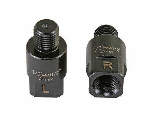 NEW! ABSOLUTE PEDALS EXTENDERS 27.5MM 1/2 CRANK TO 1/2 PEDAL IN BLACK.