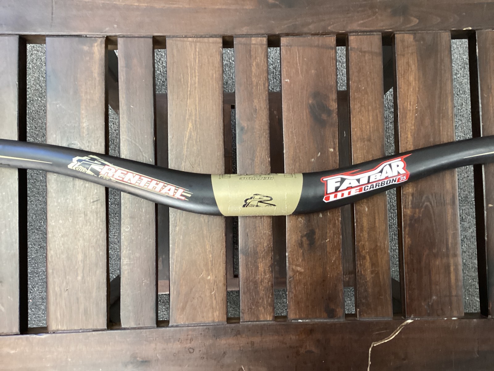 Renthal FatBar Lite Carbon Handlebar 30mm Rise 760mm Width 35mm Clamp