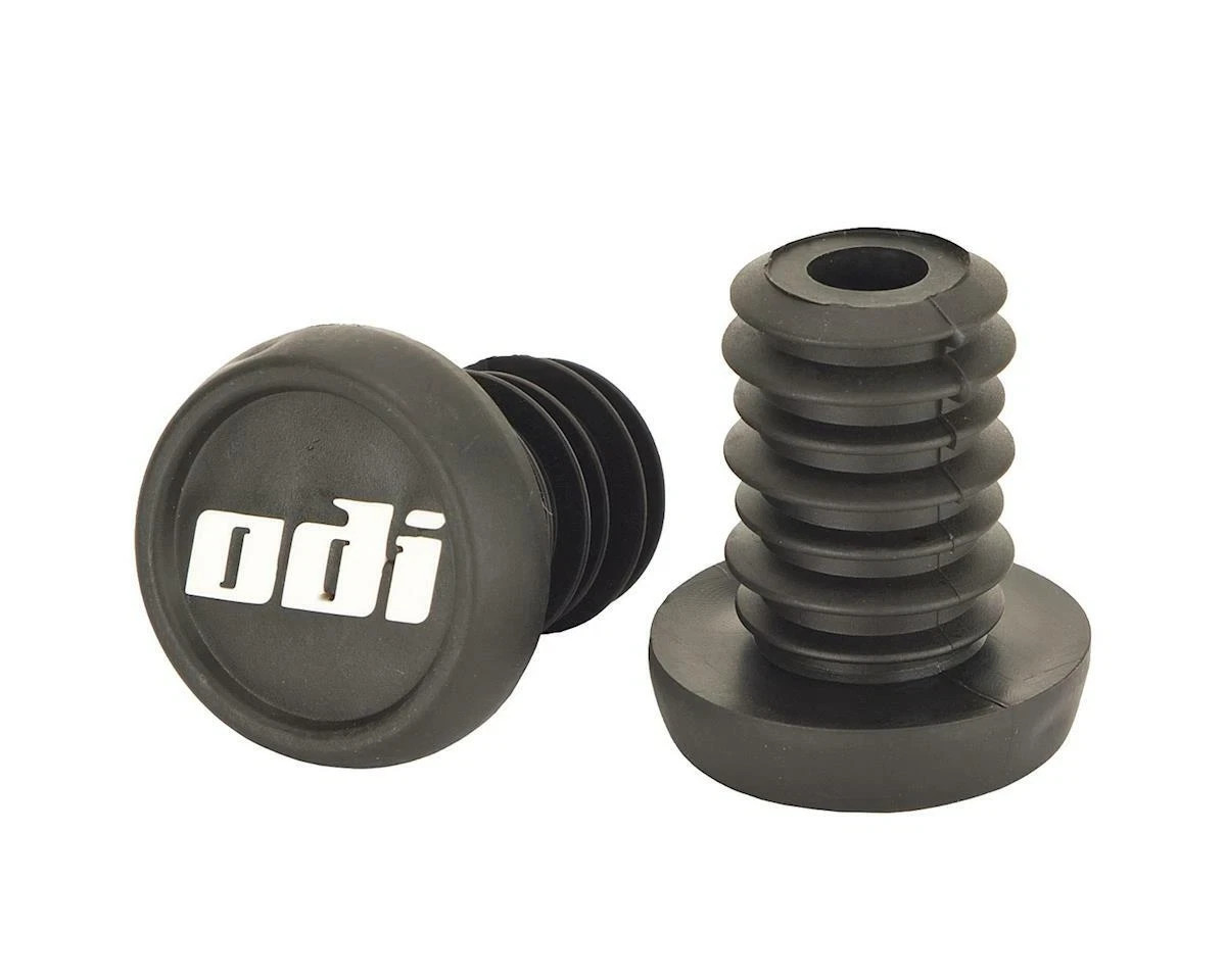 ODI Nylon Push In Style BMX Handlebar Ends – THUG PLUGS – Bar Ends – PAIR -BLACK
