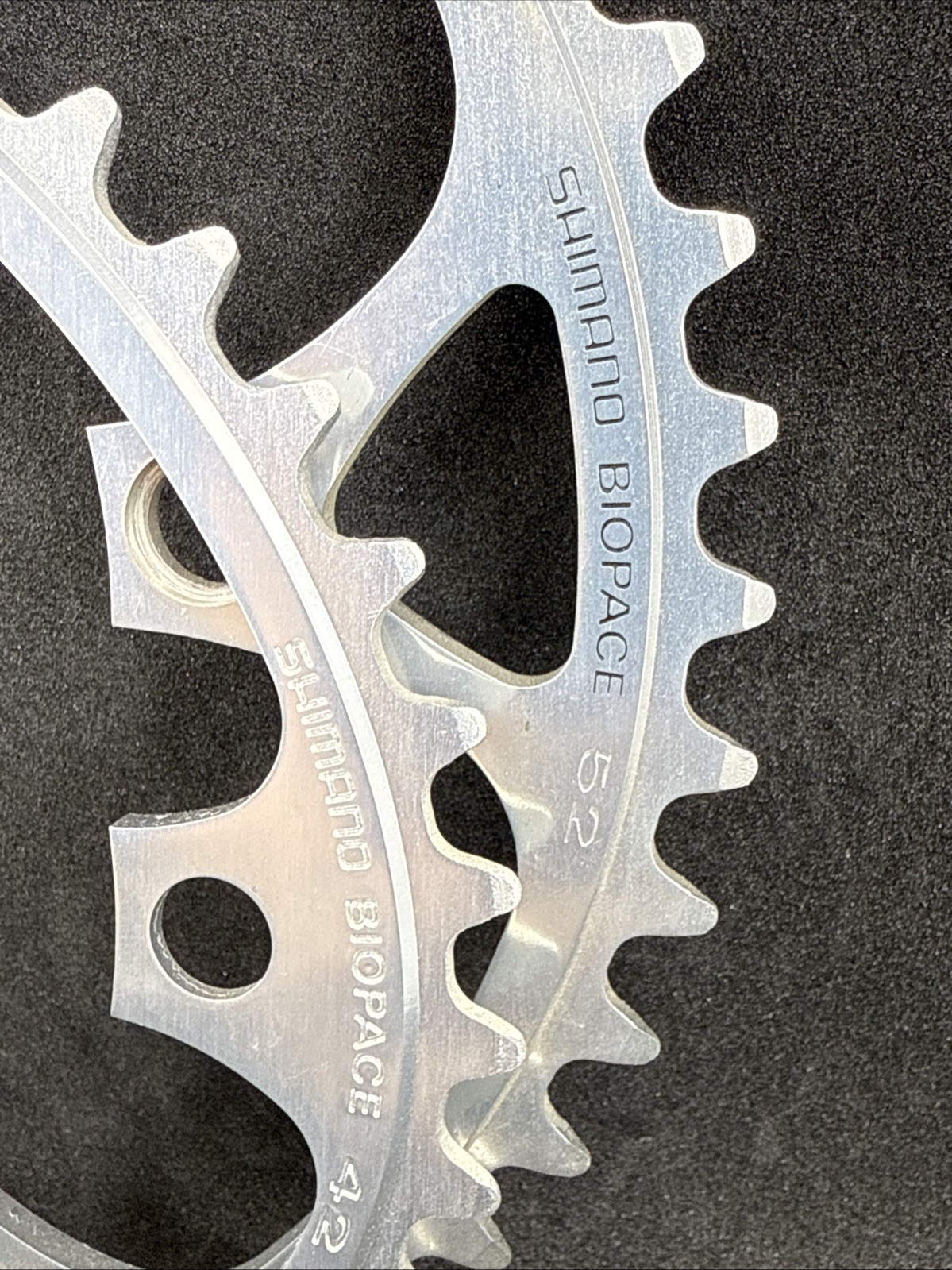 NEW Shimano 600 BIO-PACE 52/42-tooth Chainring Set 130mm BCD