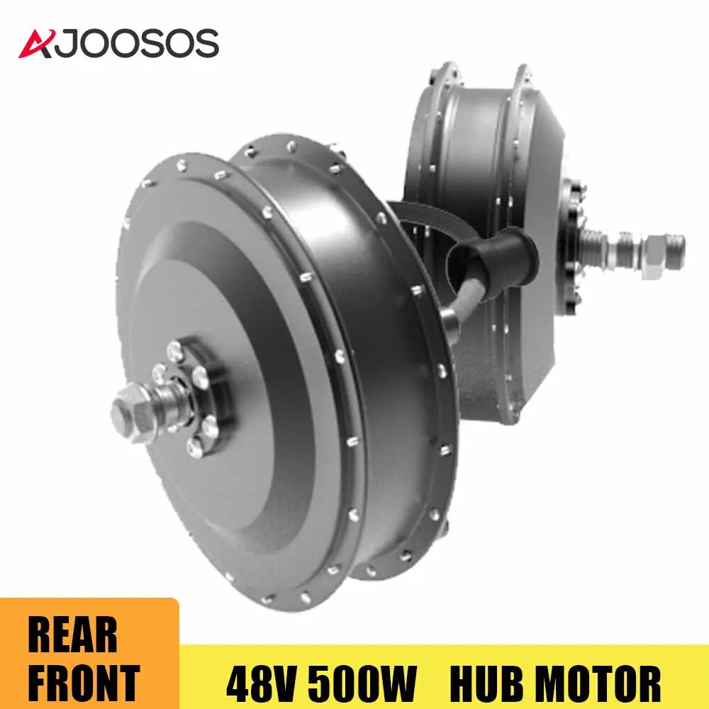 48V 250-500W 20″24″26″700C Wheel Electric Bike Brushless Front/Rear Hub Motor