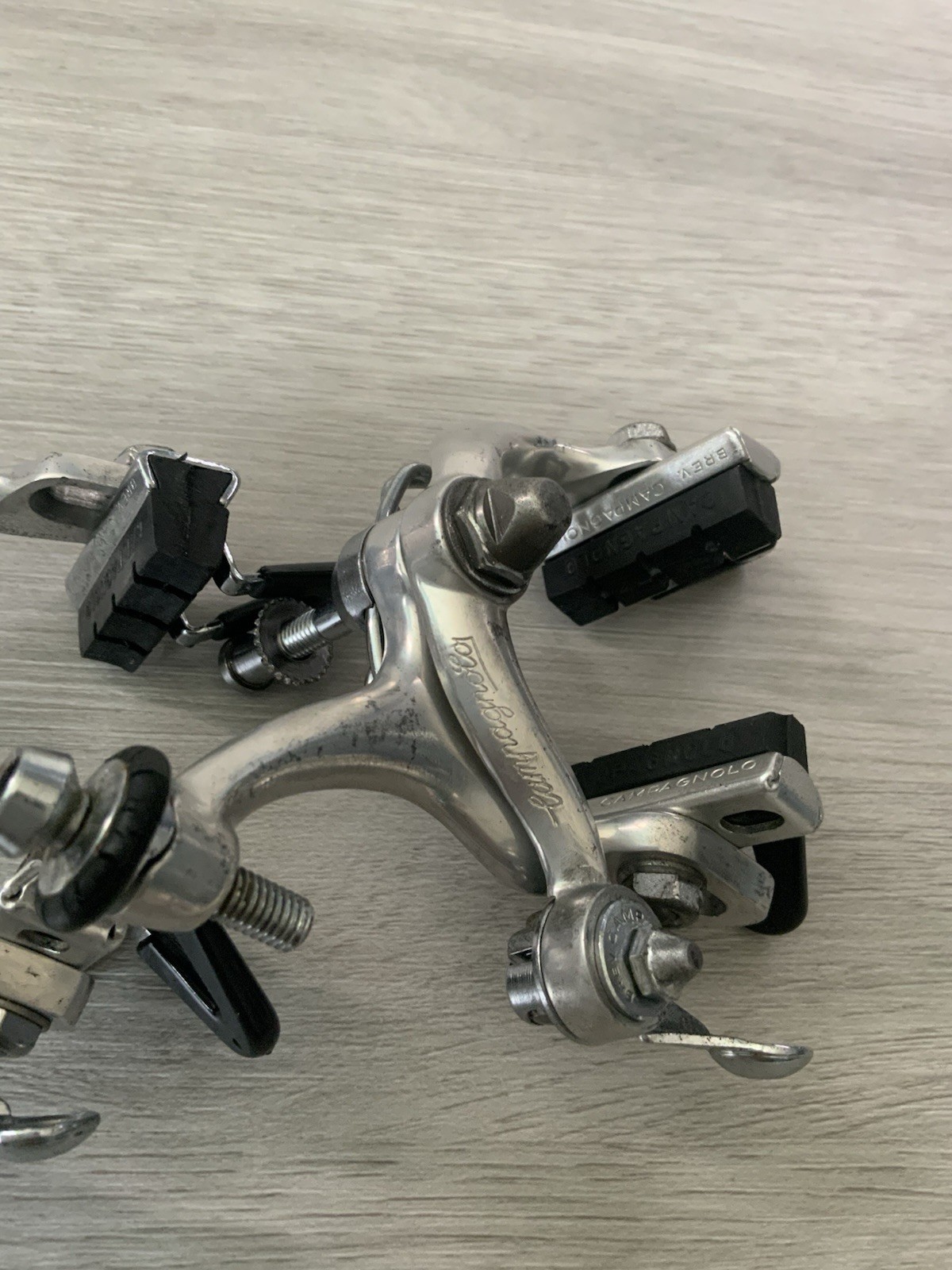 CAMPAGNOLO RECORD BRAKE CALIPERS 42-52 MM LONGER REACH RECESSED MOUNTS