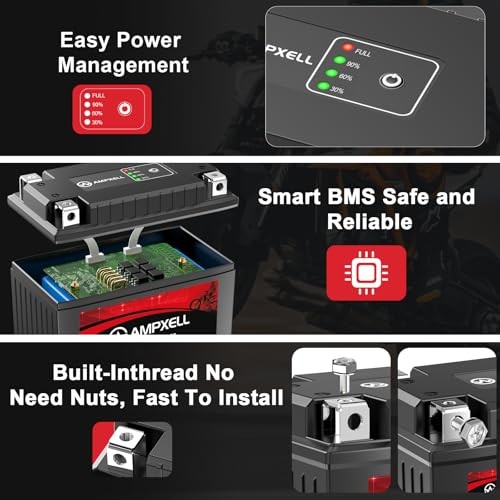YTX20L-BS Lithium Motorcycle Battery 12V 720A 12Ah YTX20L-BS 12V 12Ah 720A