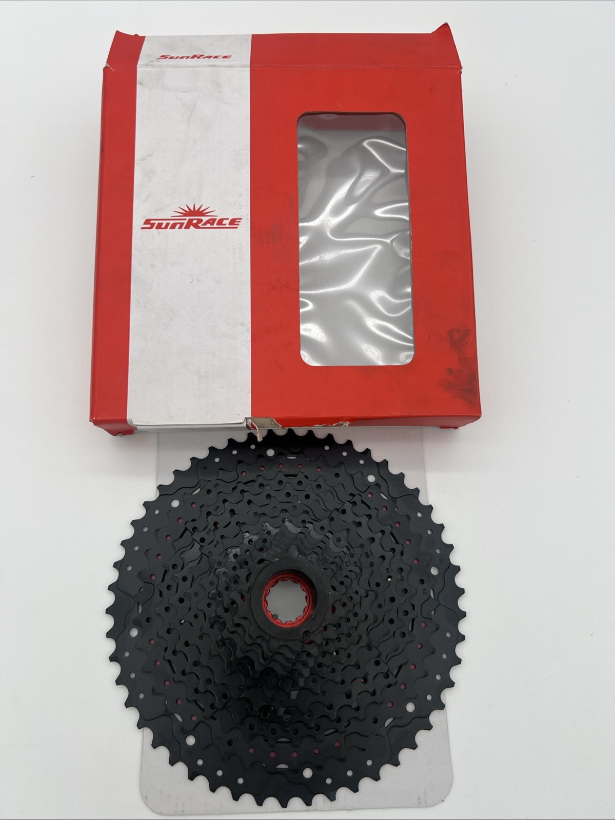 Sunrace CS-MZ90 12-Speed Wide Range Steel/Alloy Mountain Cassette Black 11-50T