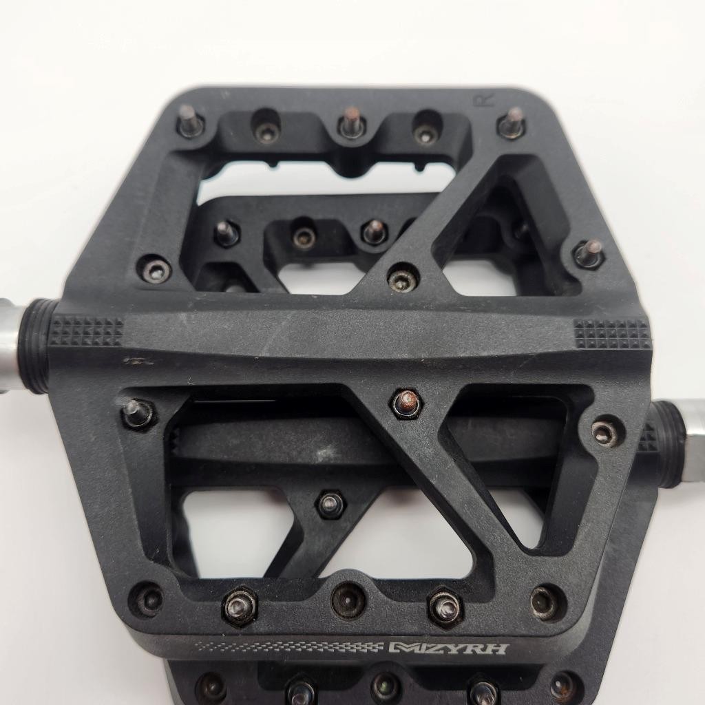 MZYRH Platform Composite Bicycle Pedals 9/16 BLACK NO PACKAGE