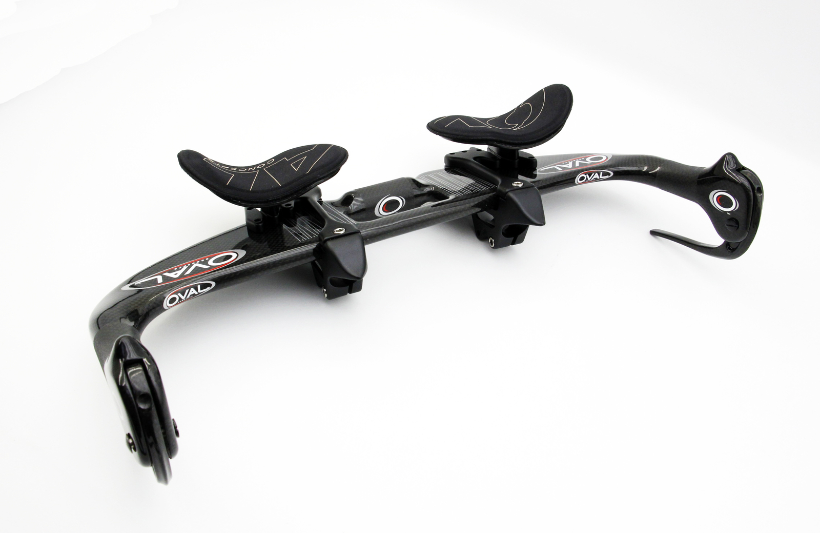 Oval Laminar A901 TT/Triathlon Cycle 3K Carbon Aerobar 26x420mm Bike Base Bar