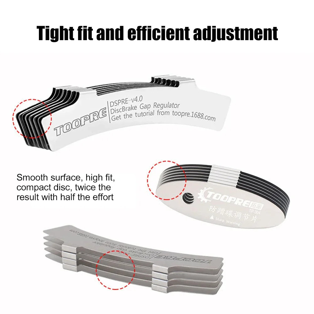 1-10Pcs Stainless Steel Bicycle Hydraulic Disc Brake Caliper Adjusting Tools MTB