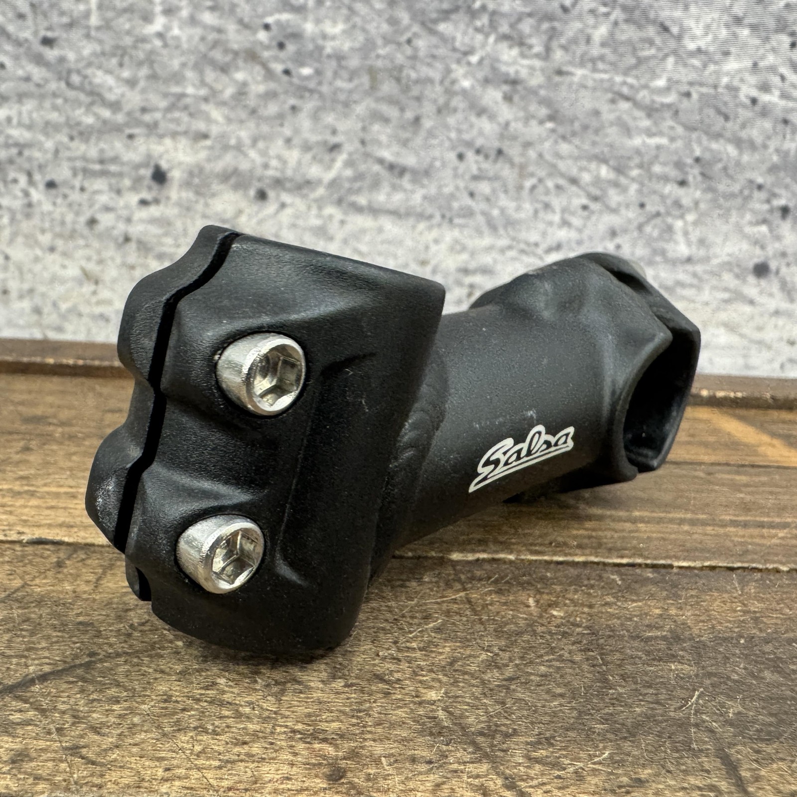 Vintage Salsa Threadless Bike Stem 25.4 Clamp 1 1/8 Black 85 90 MTB Short