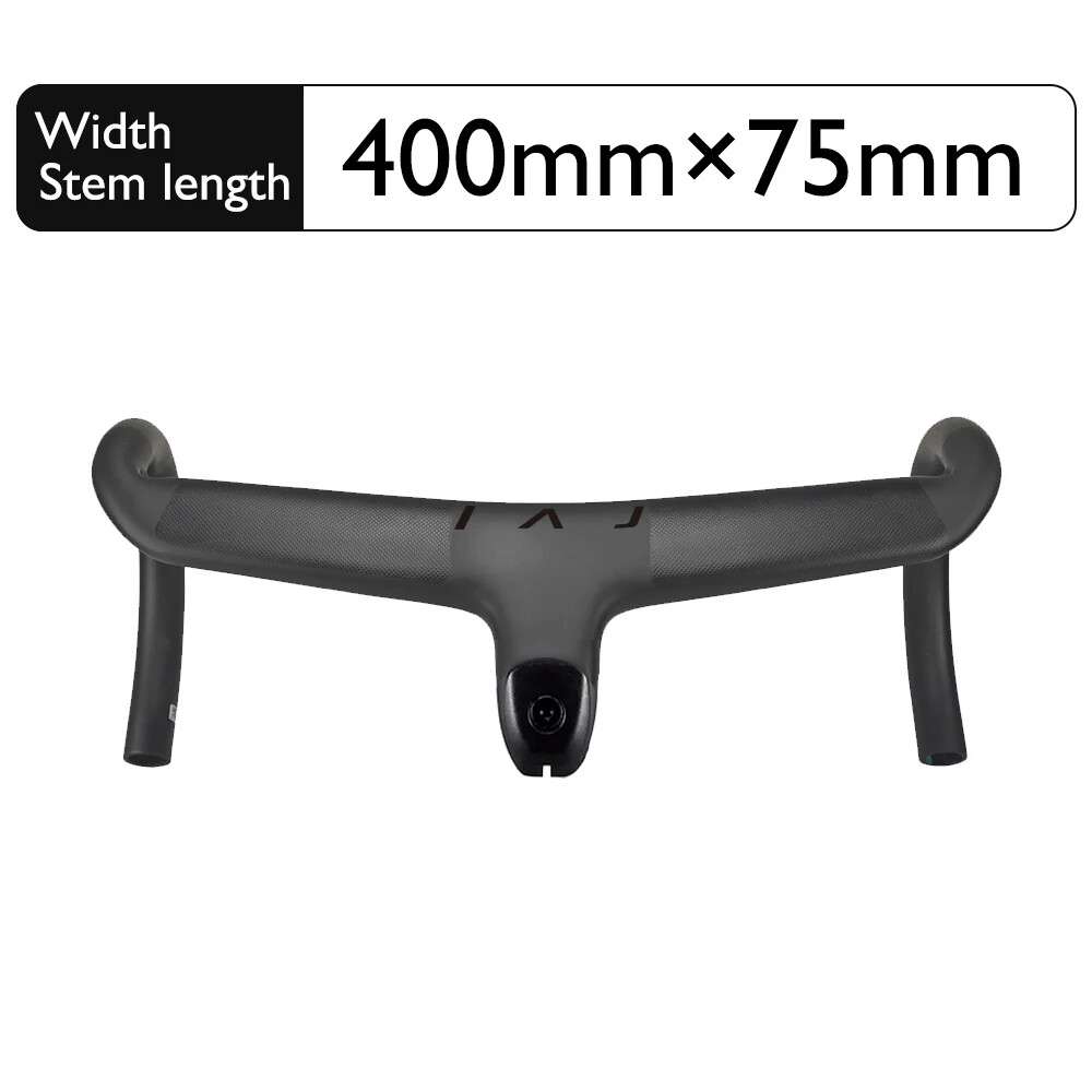 6 Degree Stem 75-135mm Carbon Fiber Road Bike Handlebar for Computer Stand