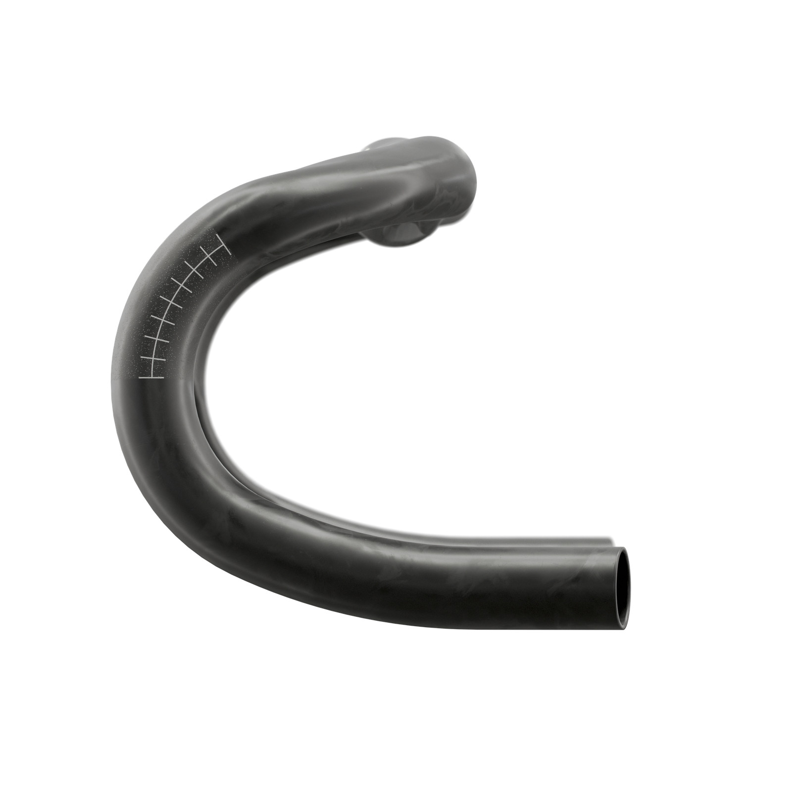Zipp SL 70 XPLR Drop Handlebar – Carbon, 31.8mm, 46cm, Matte Black, A1