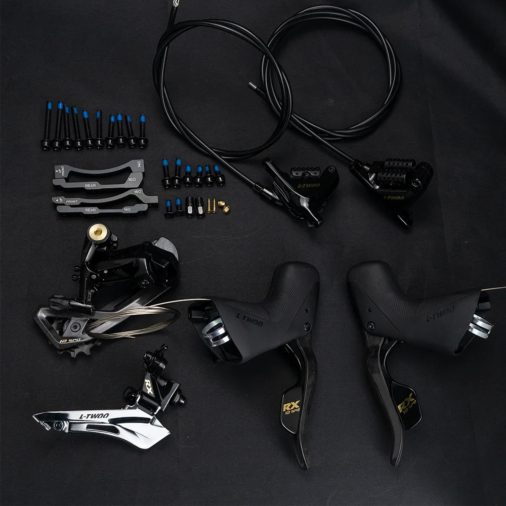 LTWOO RX 2X12 Speed Hydraulic Road Bike Groupset Bicycle Shifters Components US