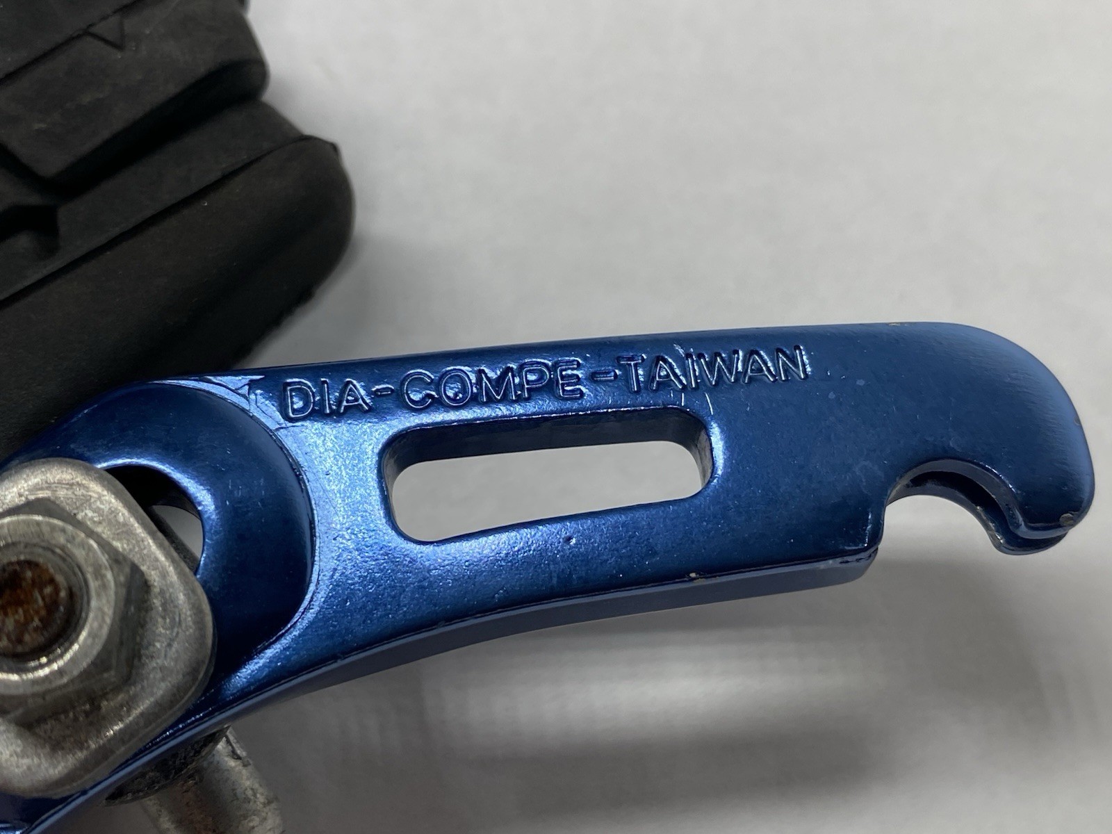 Dia-Compe Versa C5 Cantilever Brake Set Blue Anodized Front Rear Vintage MTB