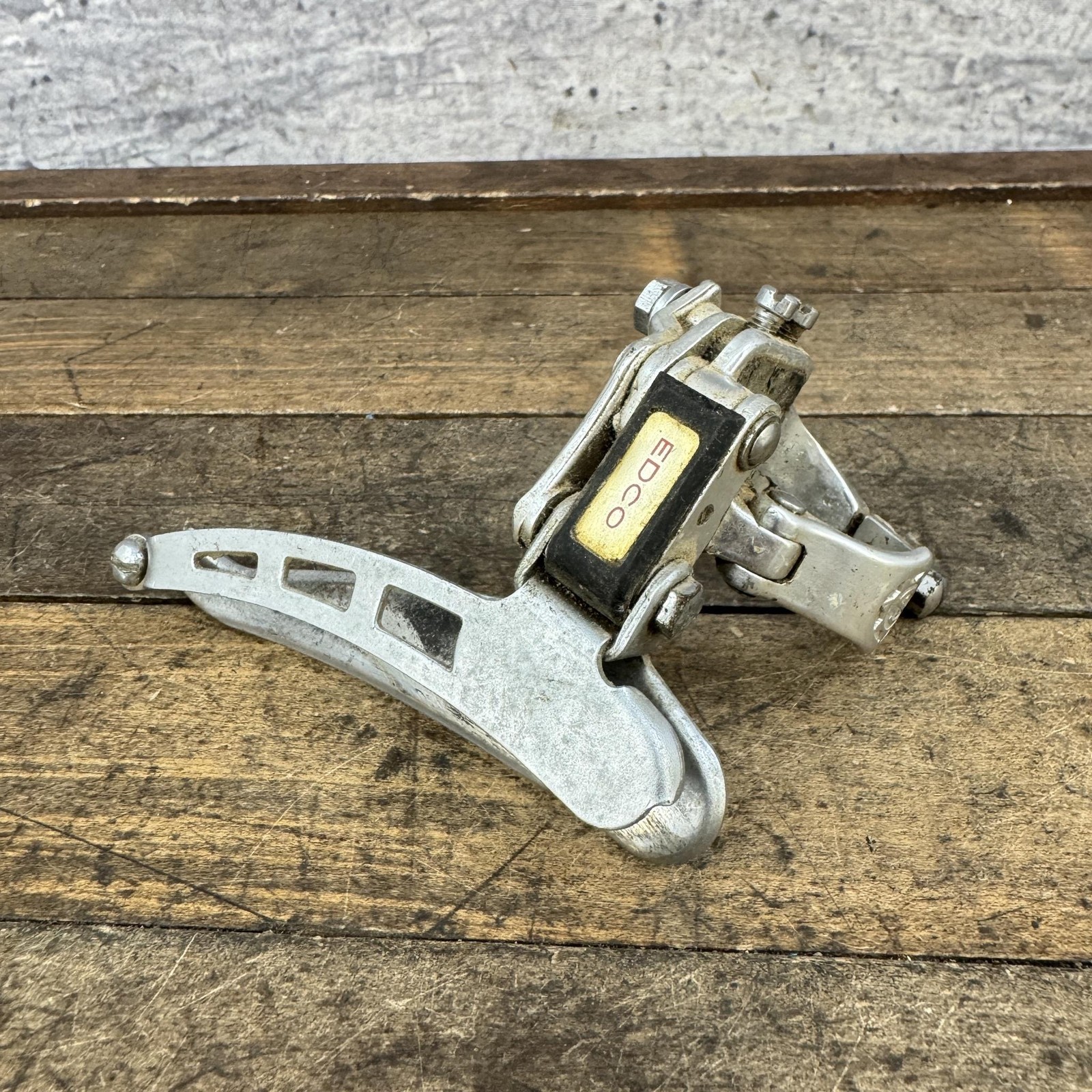 Vintage Edco SLJ Front Derailleur 28.6 Clamp On Bottom Pull Simplex Super LJ