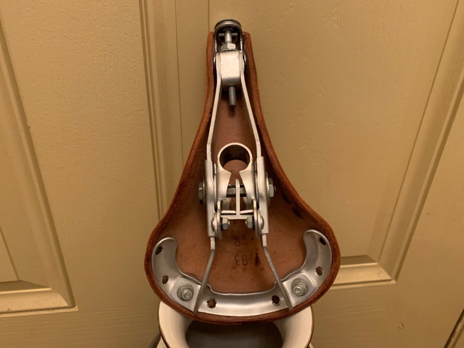 Ideale 90 / Aluminum Daniel Rebour Autographed Saddle speciale competition RARE