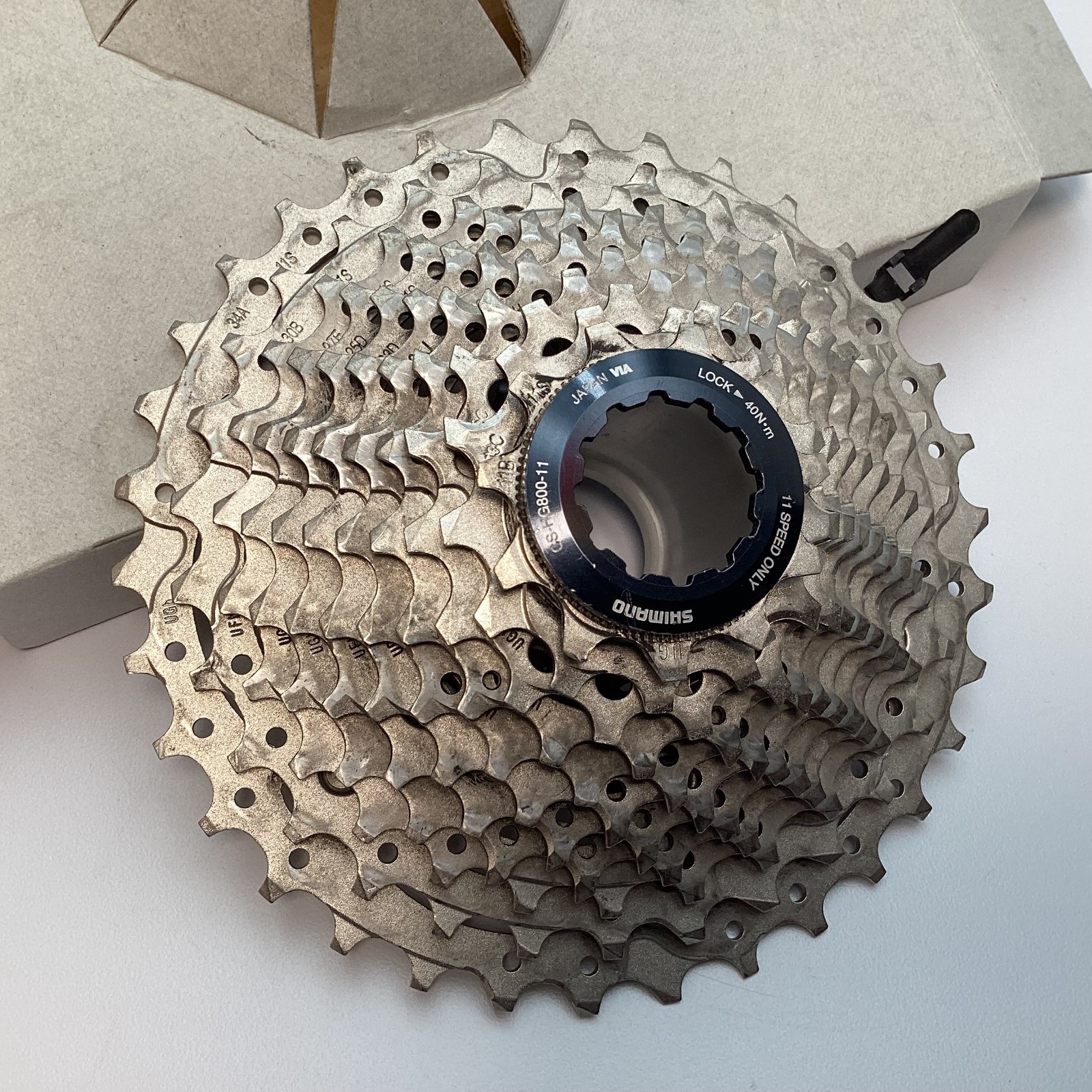 Shimano CS-HG800-11 Cassette 11 Speed 11-34T 34T Silver Japan Road Bike Gravel