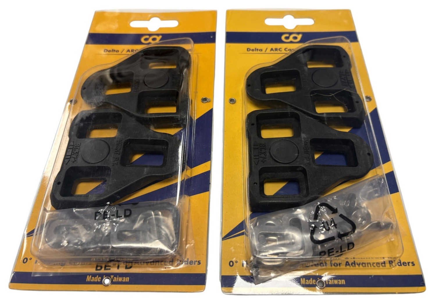 LOT OF 2- CD Bike Bicycle Road Look ARC Delta Compatible Cleats Fixed Peloton
