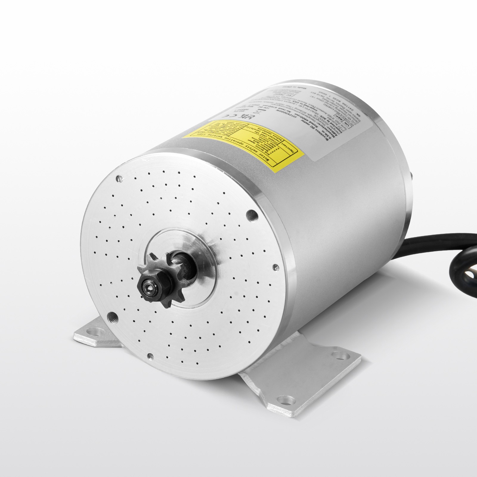 Uimoso 72V 3000W Brushless DC Motor Kit with Speed Controller, 4900 RPM