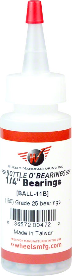 Loose Ball Bearings – Wheels Manufacturing Grade 25 1/4″ Loose Ball Bearing: