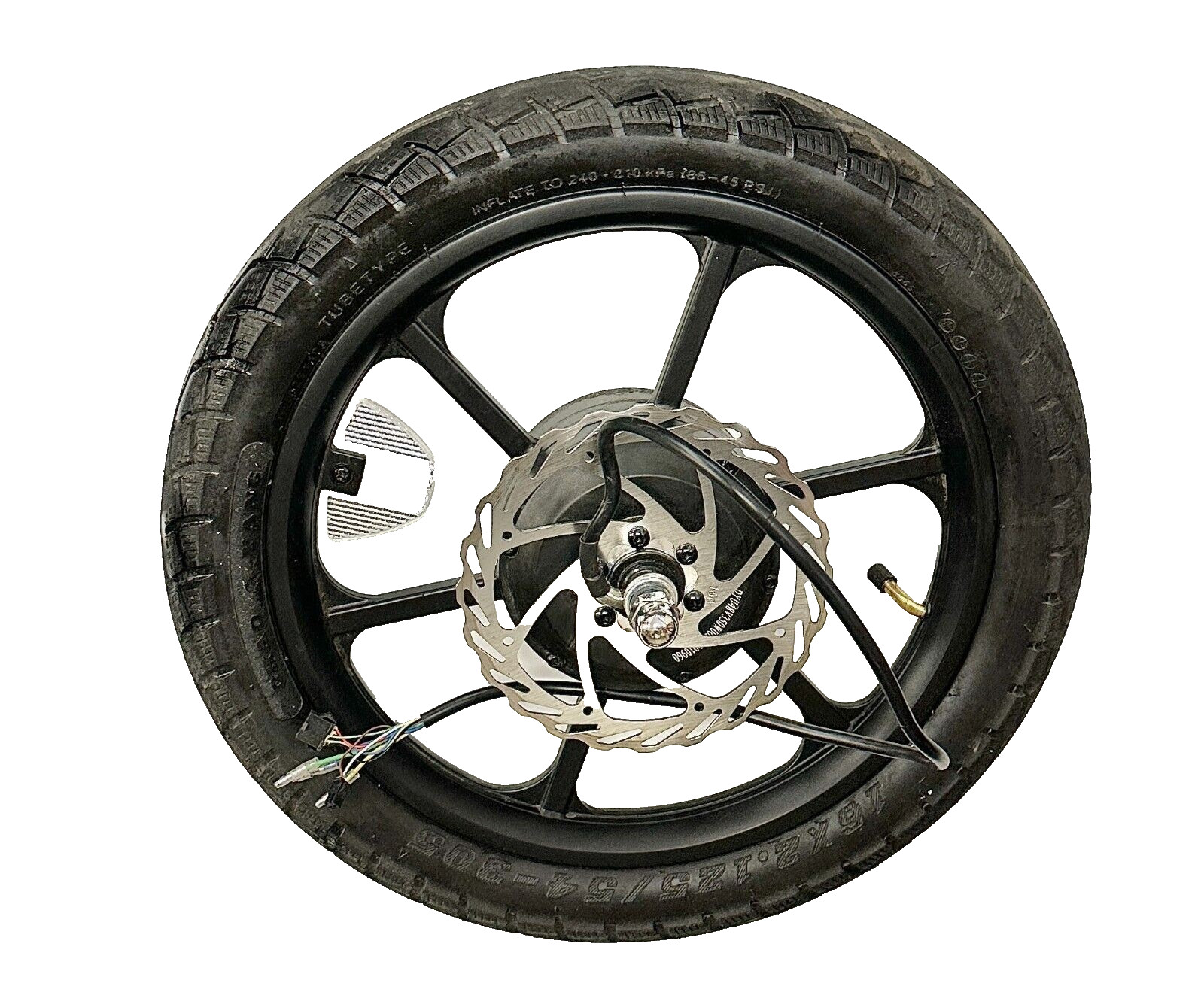 Genuine Jetson Haze Replacement 16″ Rear Wheel Motor Rim Tire OEM Assembly