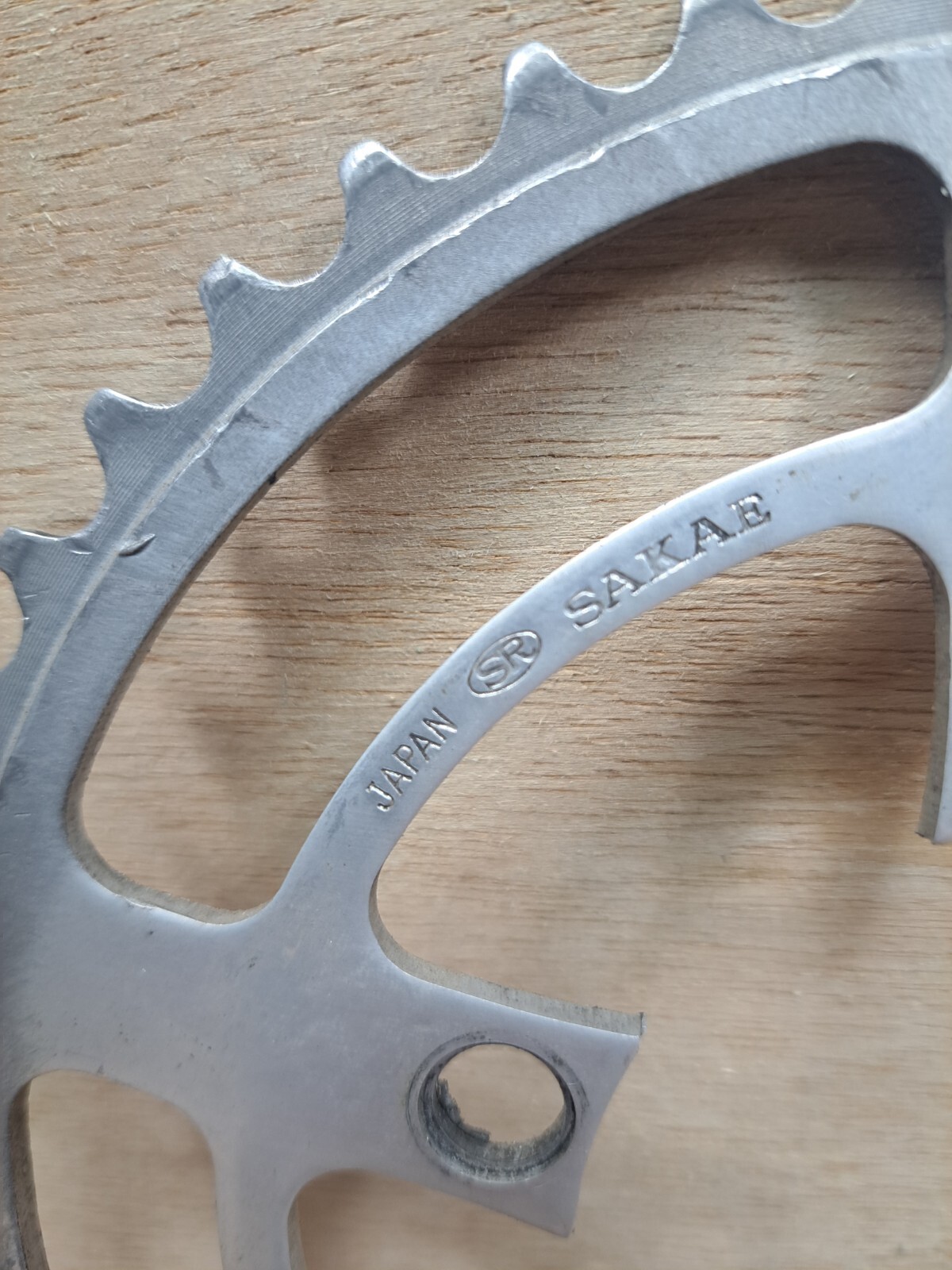 Vintage SR Suntour Sakae 47 Tooth Chainring – 86 BCD – UNRAMPED