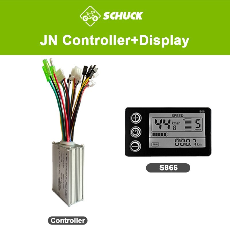 36V 48V 15-35A E-bike Controller Kit with Display for Electric Bike Parts