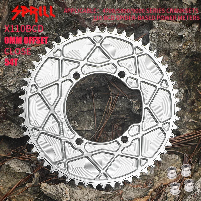 110BCD AERO Narrow Wide Chainring 54-66T Bicycle Chainwheel 9-12speed Sprocket