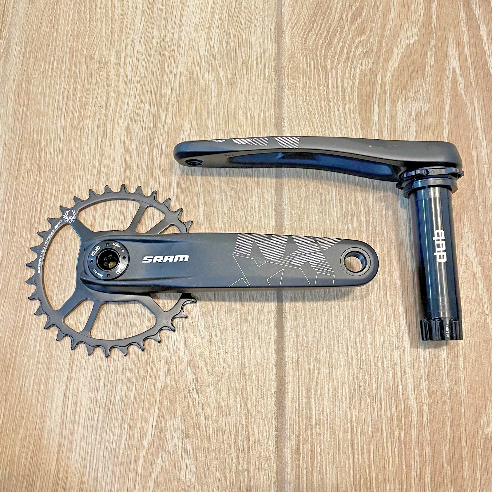 SRAM NX Eagle Crankset – 175mm, 12-Speed, 32t, Direct Mount, DUB Spindle