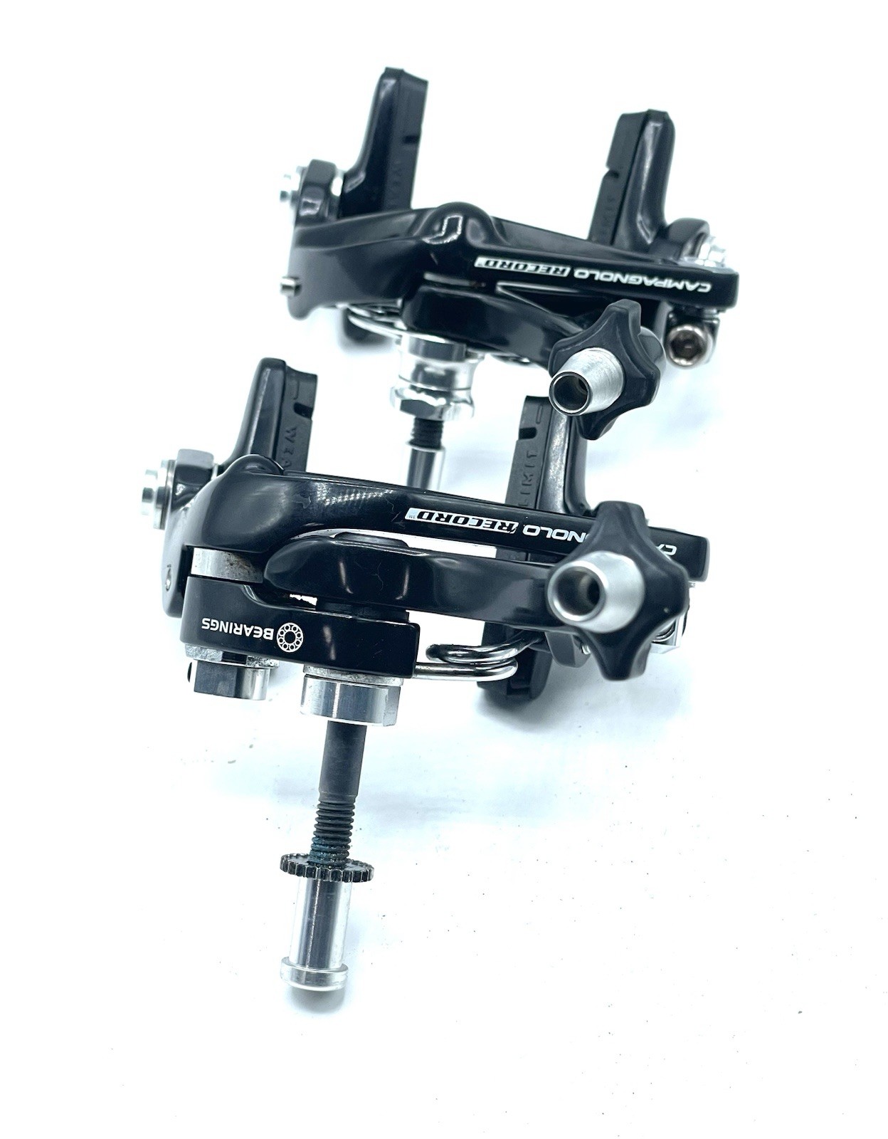 Campagnolo Record Titanium Skeleton Brakes Made In Italy Campy