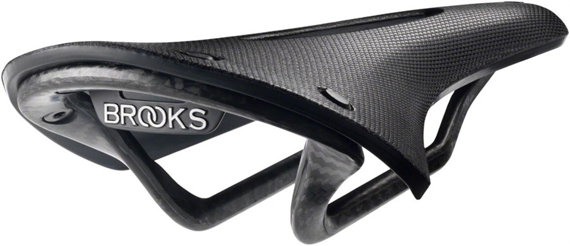Brooks C13 Carved Saddle – Carbon, Black, 145mm