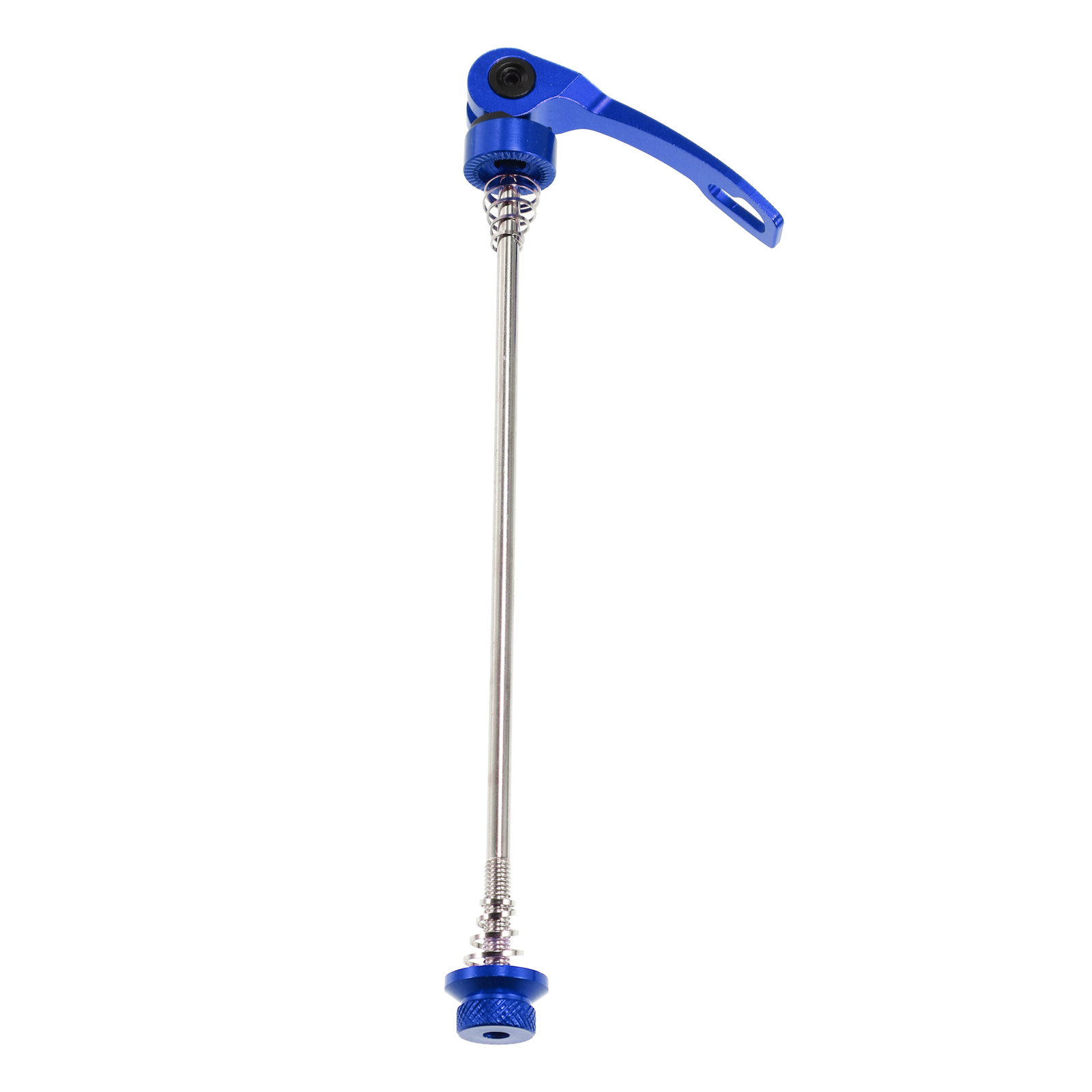 1 Pair Front Rear Bicycle Quick Release Axles Skewers Wheel Hub Blue for MTB