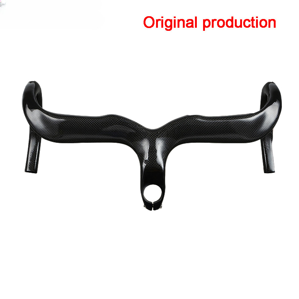 400/420/440mm Carbon Fiber Bicycle Integrated Handlebars Road Bike Drop Bar