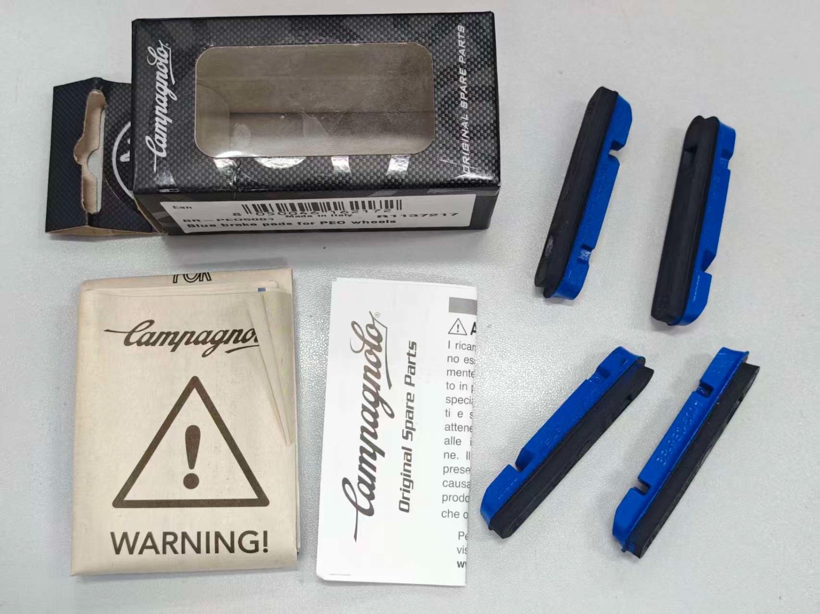 Campagnolo Brake Pads for PEO Rims BR-PEO5001 (4pcs/set)