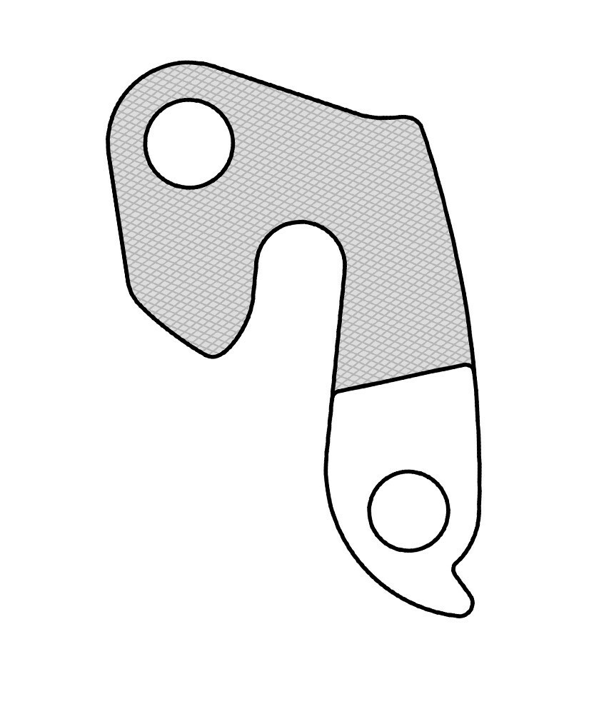 Derailleur hanger for Canyon #2 Jamis BMC Stevens Univega Haro | GH-106 Marwi