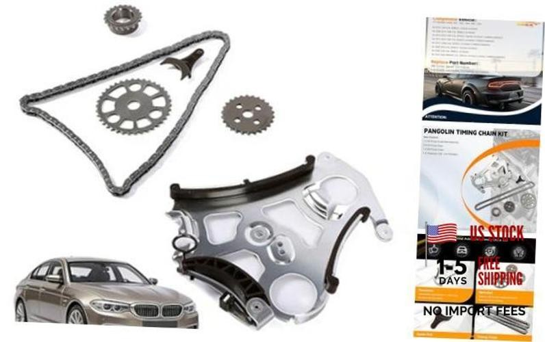 Oil Pump Guide Chain Gear for N51 N52 N54 528 530 X3 X4 X5 N52 N55 3.0 2.5