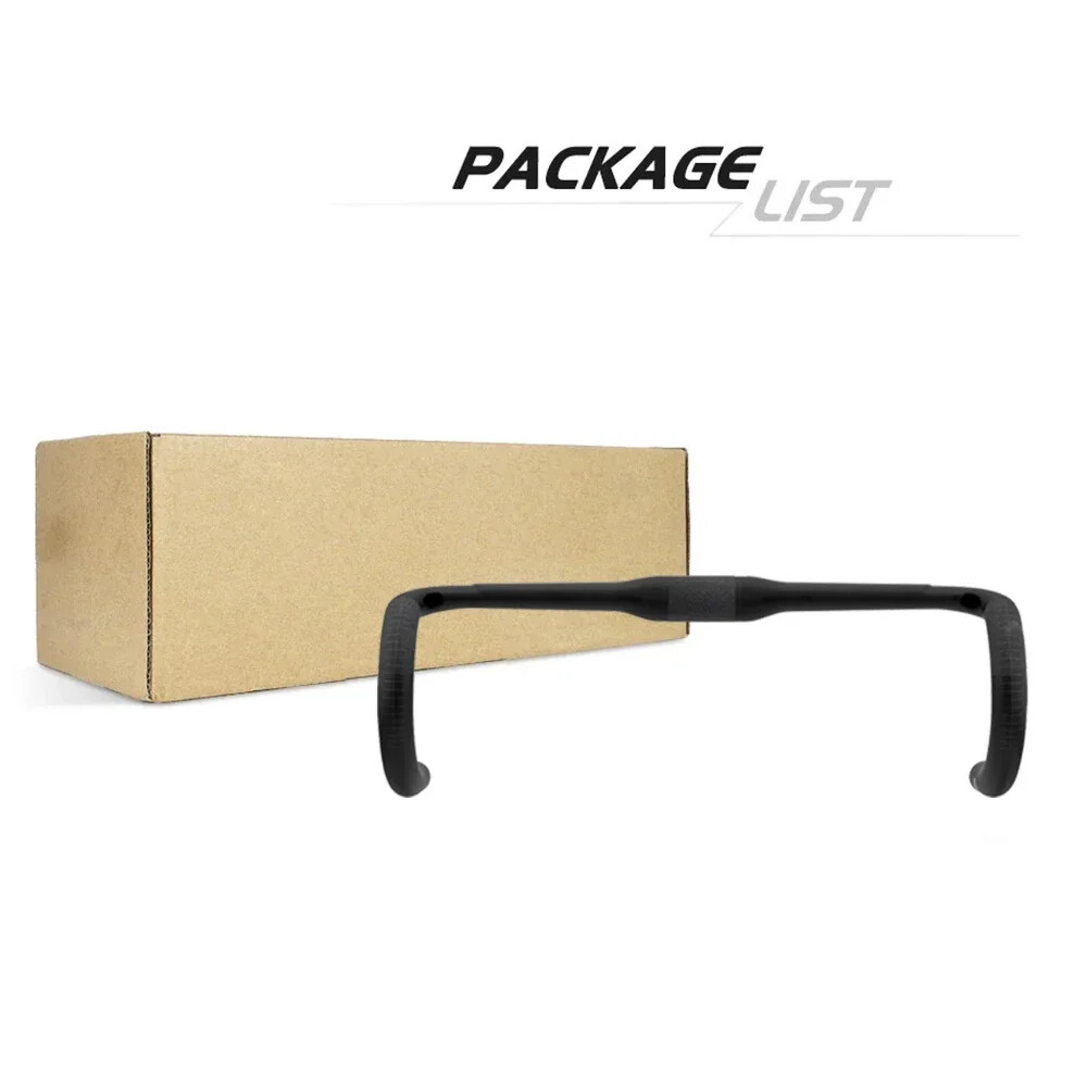 Carbon Fiber Road Bike Handlebar DI2 Flare 2° Cockpit 380mm 400mm 420mm 440mm