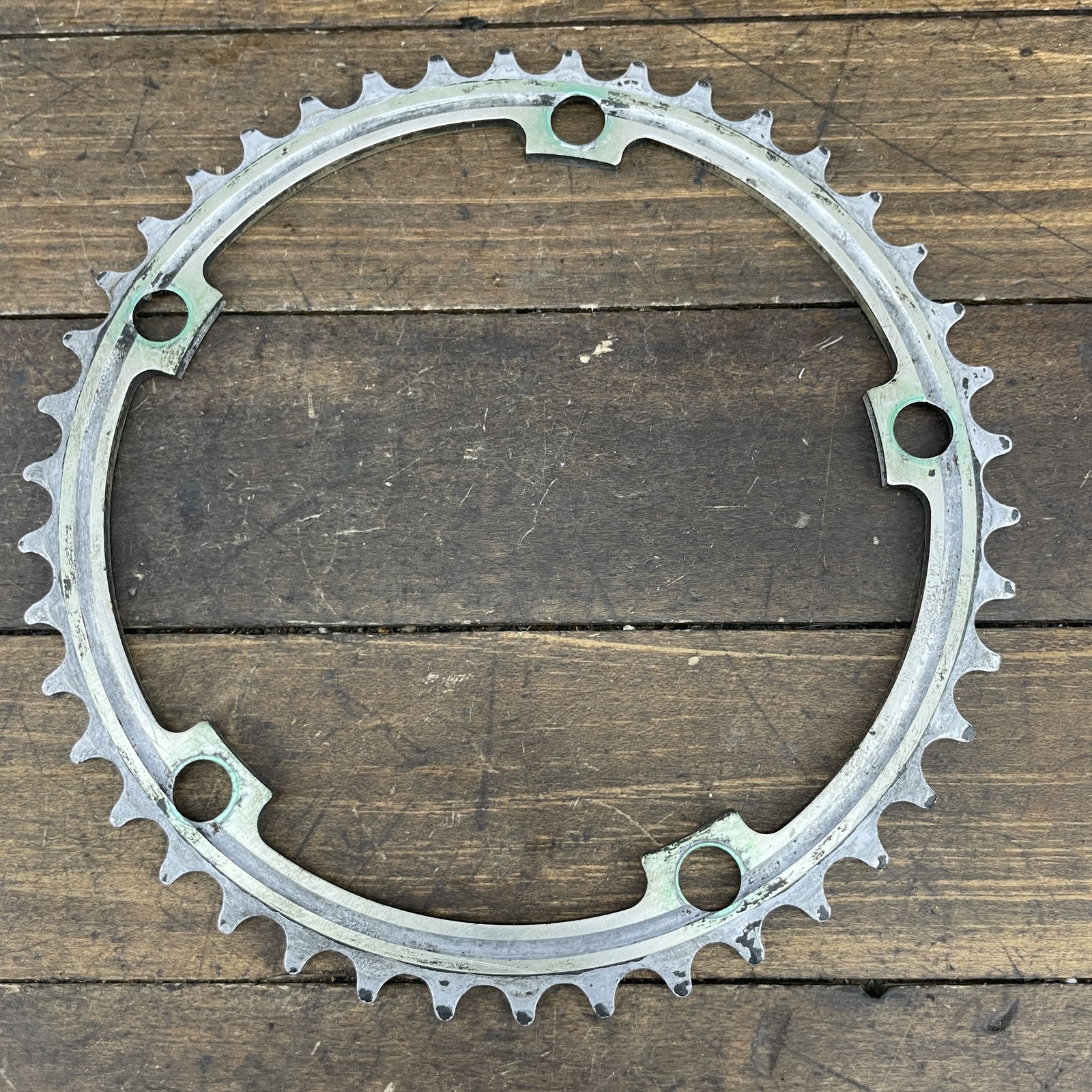 Vintage 52T 144 BCD 5-Bolt Road Bike Chainring Sugino Racing Alloy 45g
