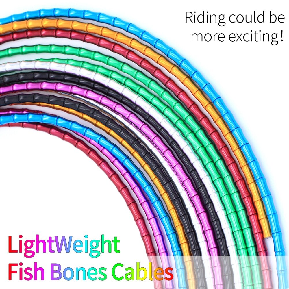 MTB Bicycle Cable Set Shift Housing Aluminum Alloy Links Road Bike Brake Cable