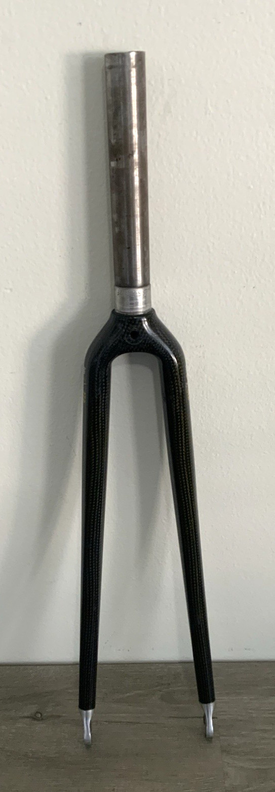 TIME CAT ONE INCH THREADLESS FORK 700C CARBON 508 GRAMS 162 MM STEERER