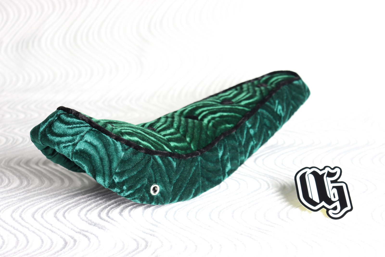 OG Lowrider Classic 20″ 5-Button Polo Velour Banana Saddle Green