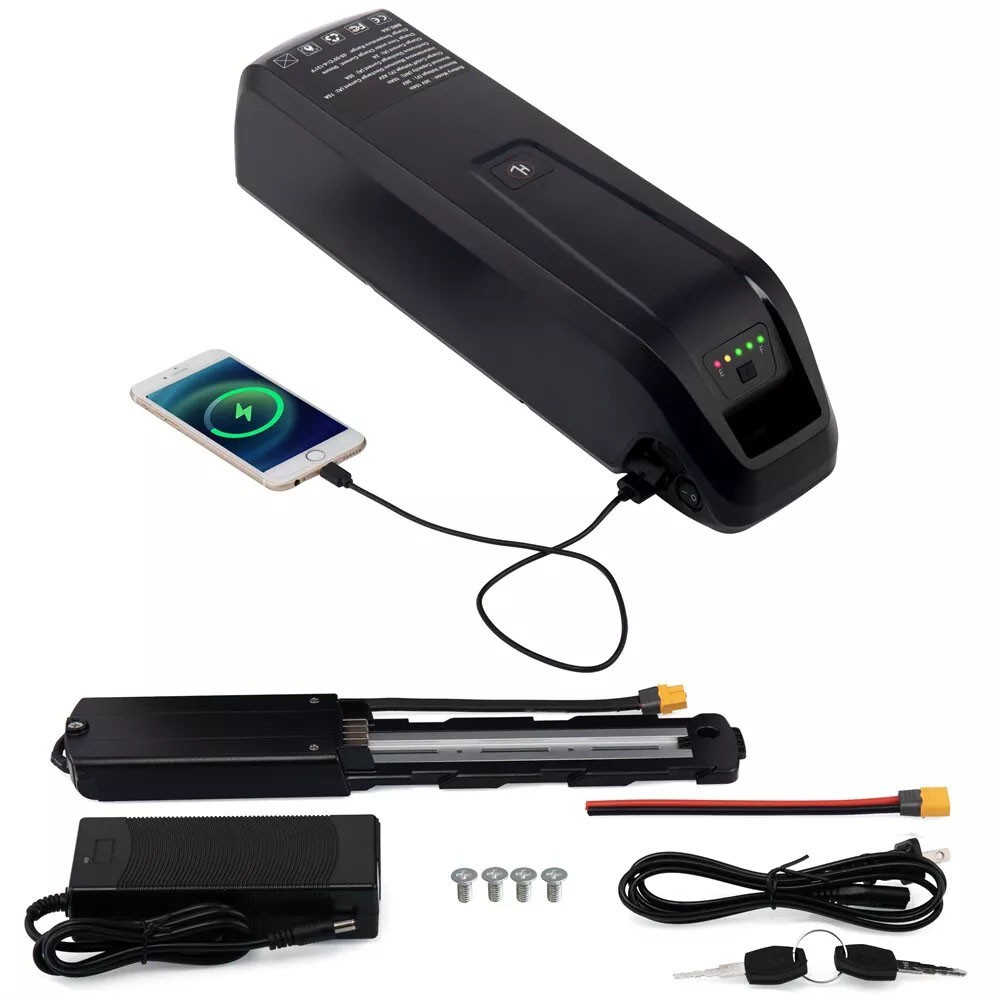 36V 10Ah Lithium Ebike Battery Lockable for 500W 750W 1000W Electric Bike Motor
