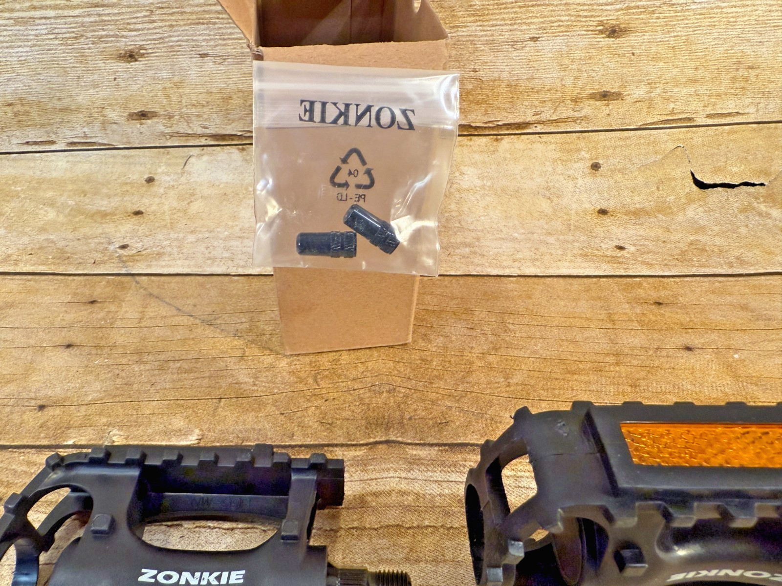 Zonkie Bicycle Bike Pedals Model ZK-FPD99B MTB ROAD Resin (QTY 1 PAIR) ⭐️NEW⭐️
