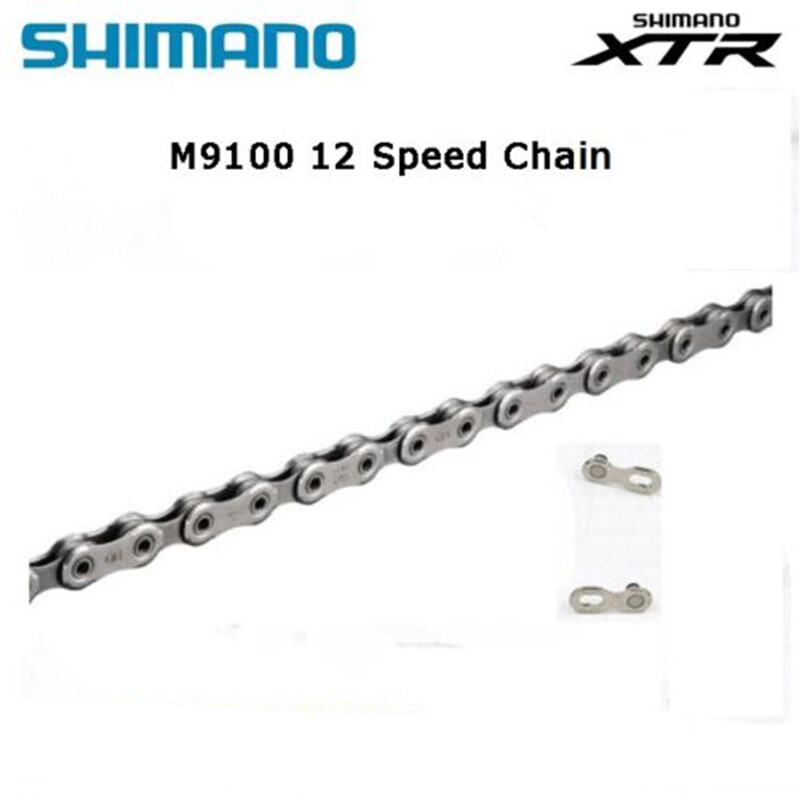 Shimano XTR CN-M9100 Steps 11/12-Speed 126 links HYPERGLIDE+ SIL-TEC MTB Chain