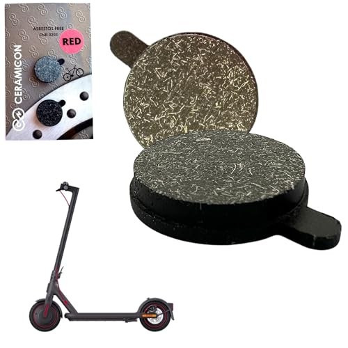 2 Pieces Diameter 0.73in/18.5mm ​Universal Electric Scooter Brake Pads